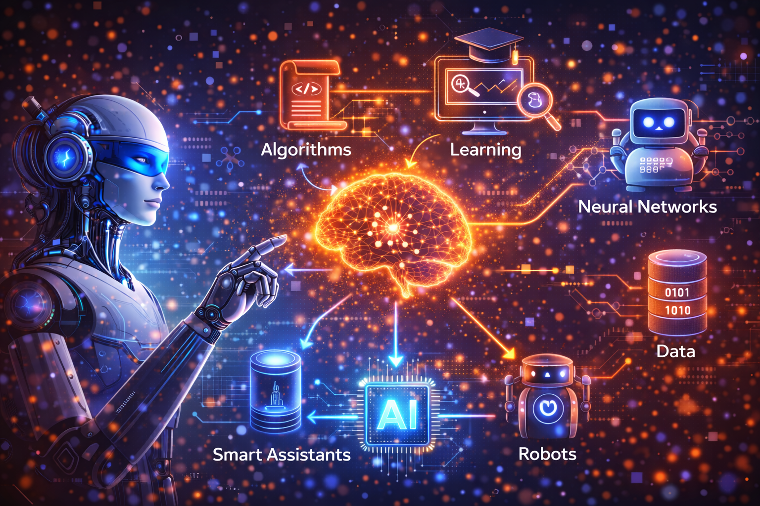 مفاهيم AI بلغة بسيطة